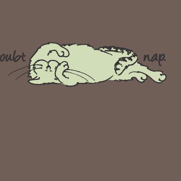 NEW When in Doubt, Nap - Ladies LONG Sleeve Distressed Relaxed Fit T-shirt - Picture 16 of 16